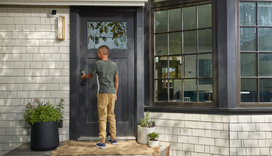 Vivint Smart Lock on home in Lafayette