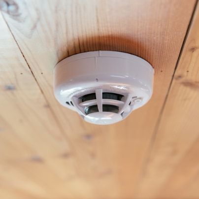 Lafayette vivint connected fire alarm